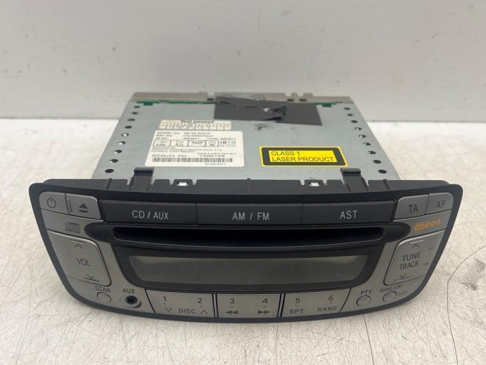 Radio CD Speler van een Peugeot 107, Auto-onderdelen, Gebruikt, -, -, Ophalen of Verzenden
