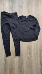 H&M Mama zwarte geribde positiepyjama maat L, Kleding | Dames, Zwart, Maat 42/44 (L), Ophalen of Verzenden, Zo goed als nieuw