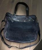 Bag2Bag Blauwe Leren Schoudertas, Overige merken, Gebruikt, Leer, Verzenden