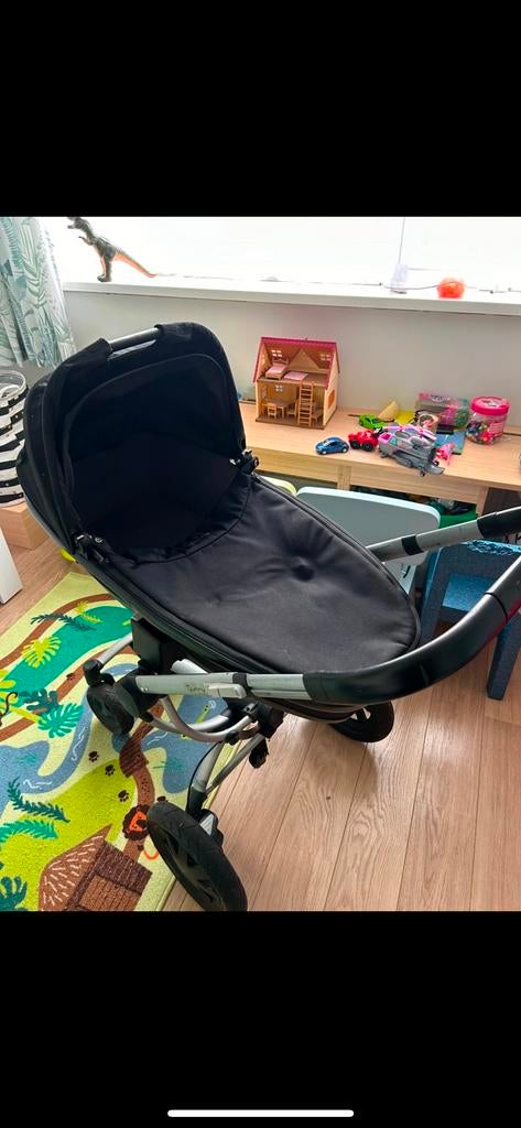 Quinny Buzz kinderwagen - Zwart, Gebruikt, Ophalen, Kinderwagen, Verstelbare duwstang