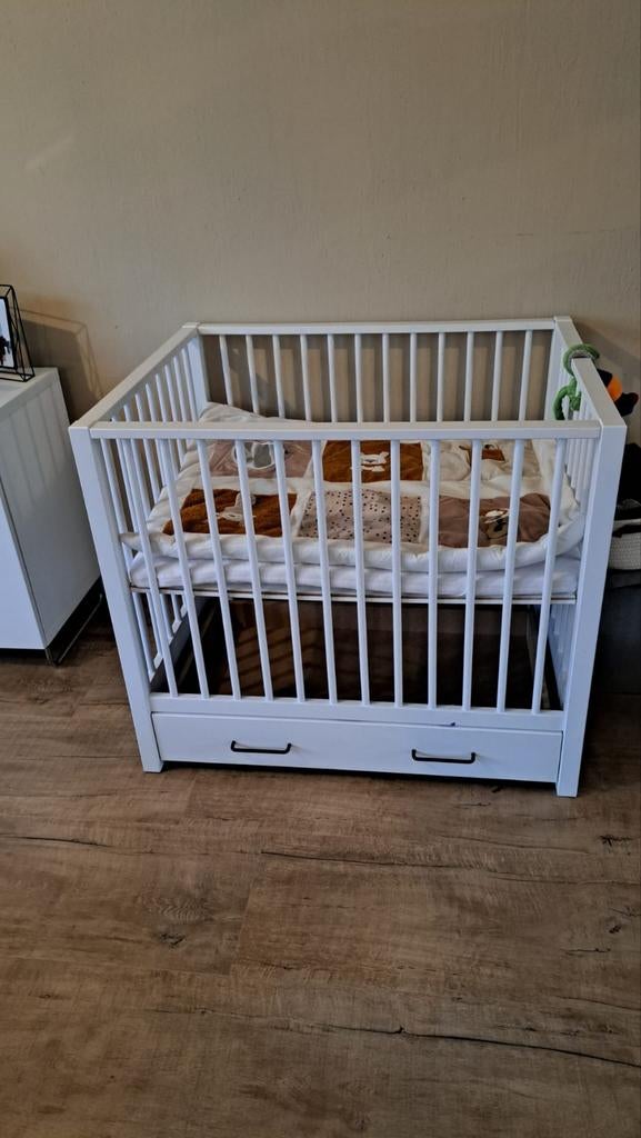 Witte box met lade, Kinderen en Baby's, Boxen, Ophalen of Verzenden