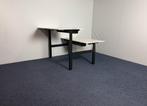 2 x Bench zit/sta bureau Ahrend Balance - 160 x 170 cm., Ophalen, In hoogte verstelbaar, Gebruikt