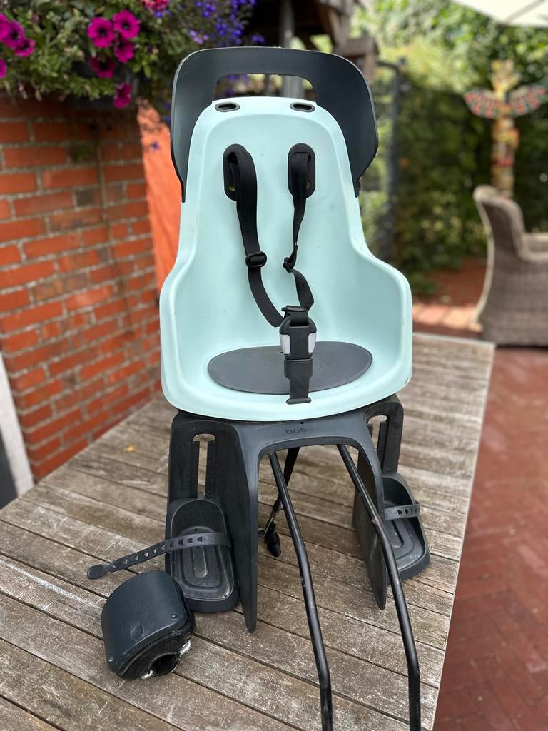 Bobike Maxi go Fietszitje Achter - Zo goed als nieuw, Achterzitje, Voetsteuntjes, 9 t/m 18 kg, Ophalen of Verzenden