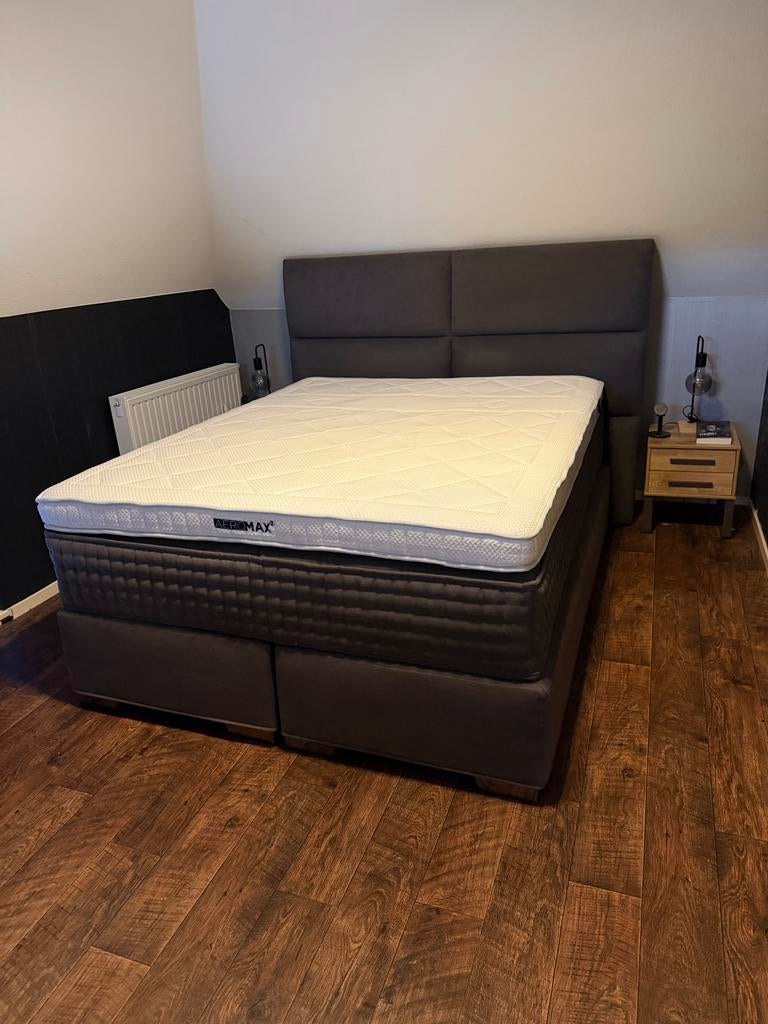 Swiss Sense Royal Serengeti Boxspring bed 160x200, Huis en Inrichting, Slaapkamer | Boxsprings, Ophalen, Gebruikt, Tweepersoons