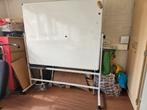 Whiteboard dubbelzijdig en verrijdbaar, Ophalen