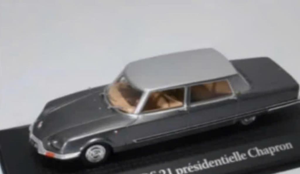 CITROEN DS 21 PRESIDENTIELLE CHAPRON schaal 1/43 ATLAS