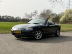 Mazda MX-5 uit 2000 | TAX. €9.500 | Z.G.A.N SOFTTOP, Metallic lak, 40 €/maand, Zwart, 4 cilinders