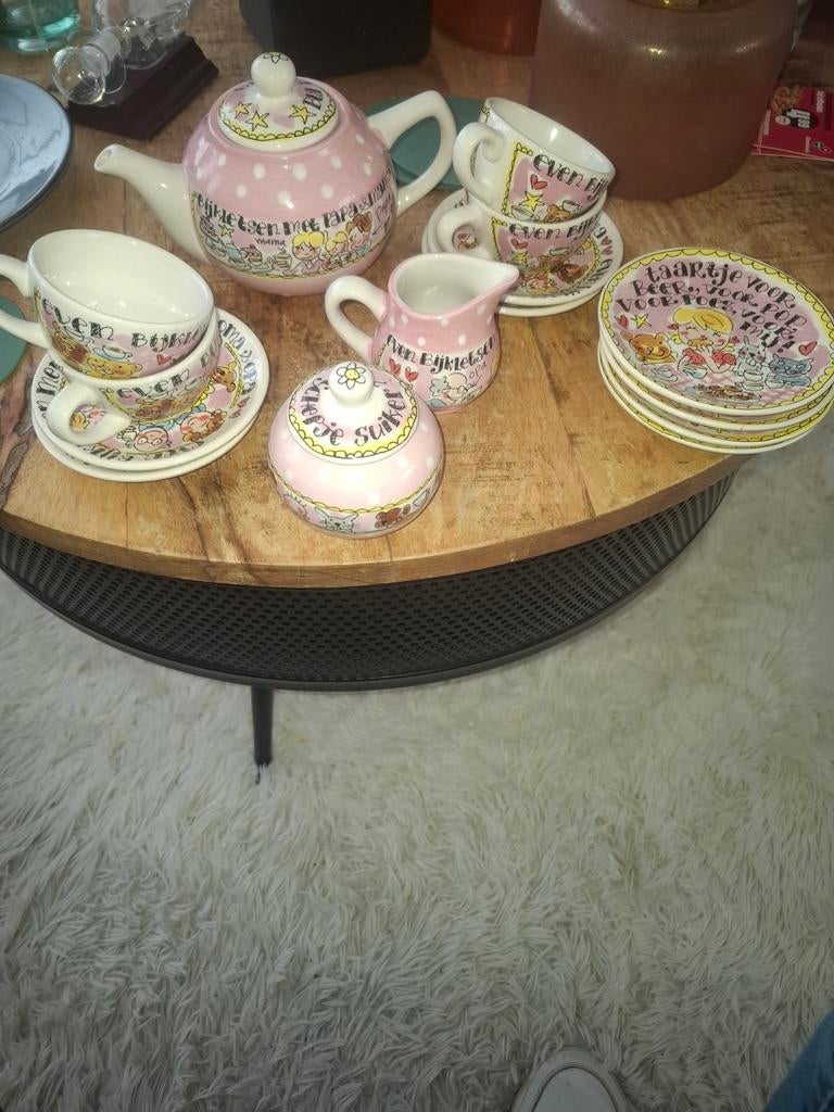 Blond Amsterdam Kinder Servies - Even Bijkletsen, Blond Amsterdam, Ophalen of Verzenden, Zo goed als nieuw, Aardewerk