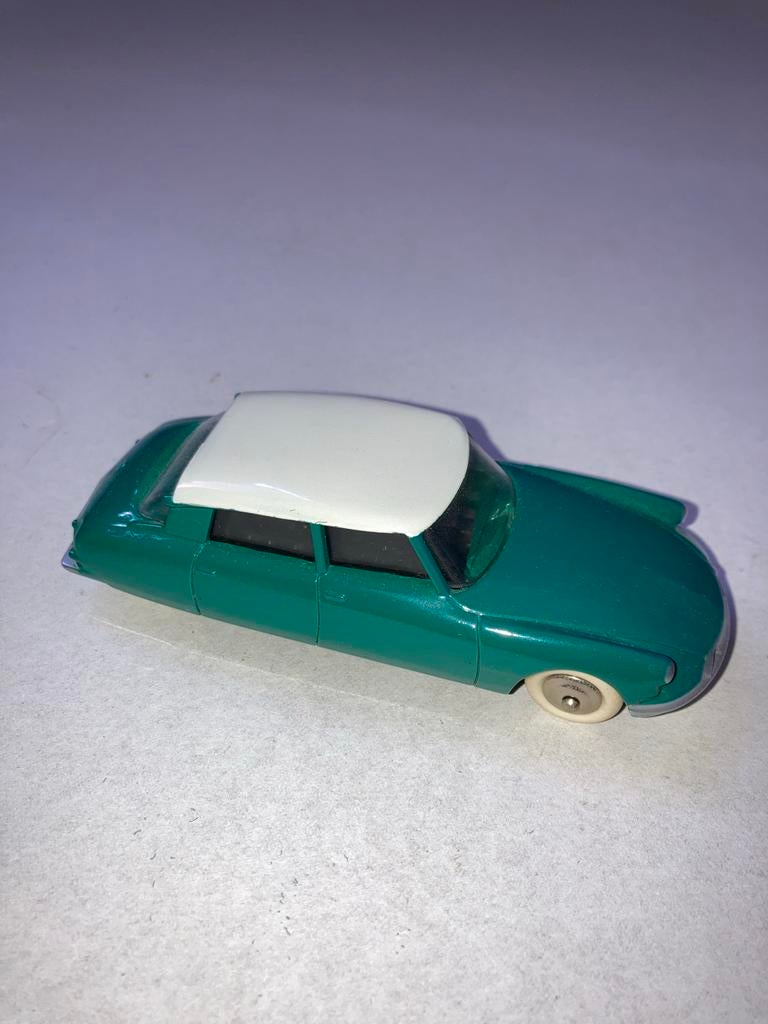 Citroën DS 19 Modelauto - Groen met Wit Dak, Ophalen of Verzenden, Nieuw