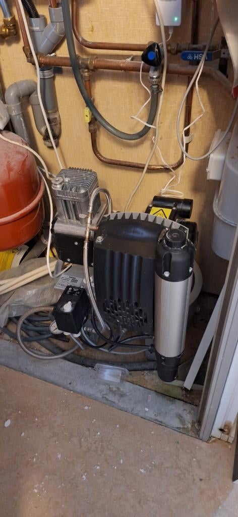 Dürr luchtcompressor, Doe-het-zelf en Verbouw, Compressors, 100 liter of meer, Ophalen of Verzenden, Gebruikt, Minder dan 200 liter/min