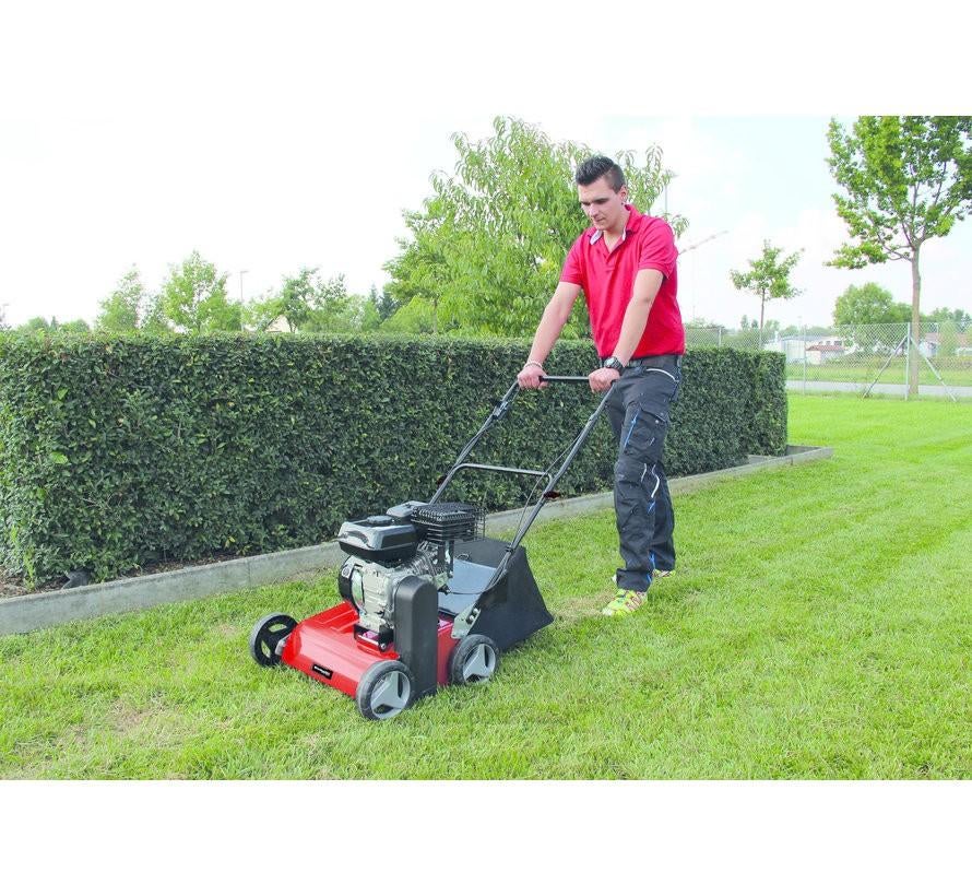 Einhell GC-SC 4240P Motor verticuteermachine beluchter., Ophalen, Nieuw, Benzine, Einhell