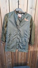 Stoere kinderjas - Groen met opdruk, Kinderen en Baby's, Kinderkleding | Overige, Ophalen of Verzenden, Zo goed als nieuw, Scotch & Soda