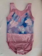 Roze Turnpakje met Glitters - maat 122-128, Sport en Fitness, Turnen, Ophalen, Overige typen, Kindermaat 122 t/m 140, Zo goed als nieuw