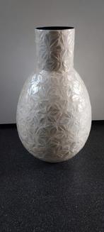 Luxe Parelmoer Bolvaas van Capiz Schelpen - Crème/Wit, Huis en Inrichting, Overige materialen, Wit, Nieuw, Ophalen of Verzenden