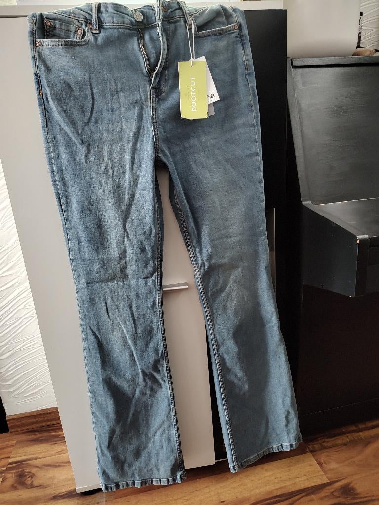 Nieuwe broek, Kleding | Dames, Broeken en Pantalons, Maat 38/40 (M), Blauw, Nieuw, Ophalen of Verzenden