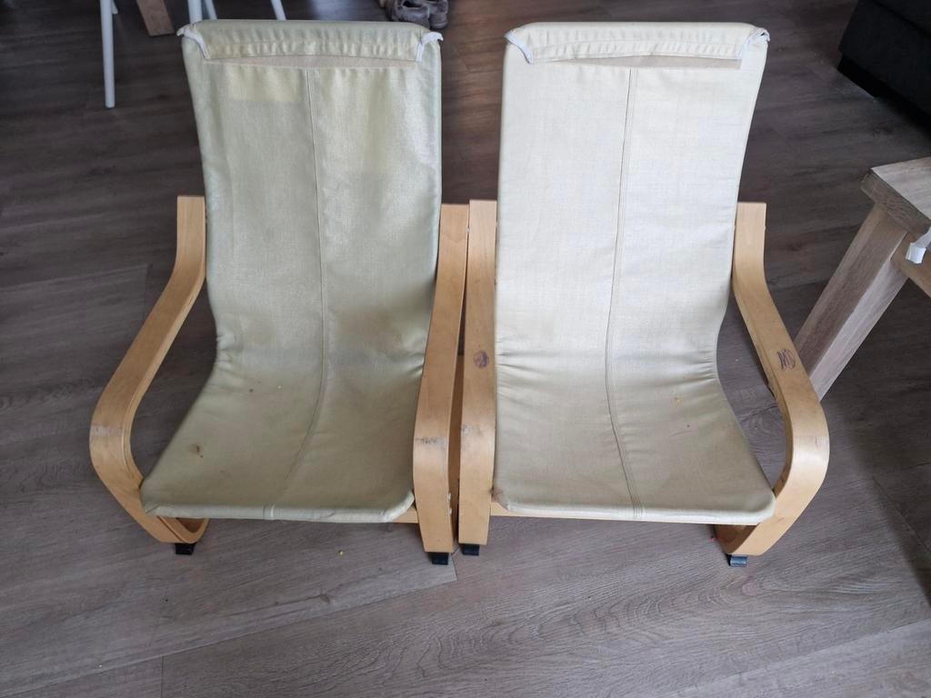 2x IKEA Poäng kinderfauteuils, Ophalen, Gebruikt, Overige typen