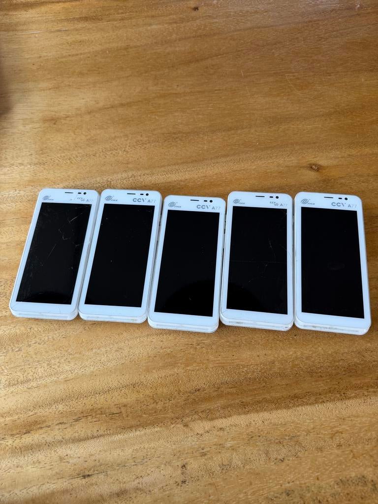 Vijf Pax A77 betaalautomaten, wit, Gebruikt, Overige modellen, Geen camera, Ophalen of Verzenden