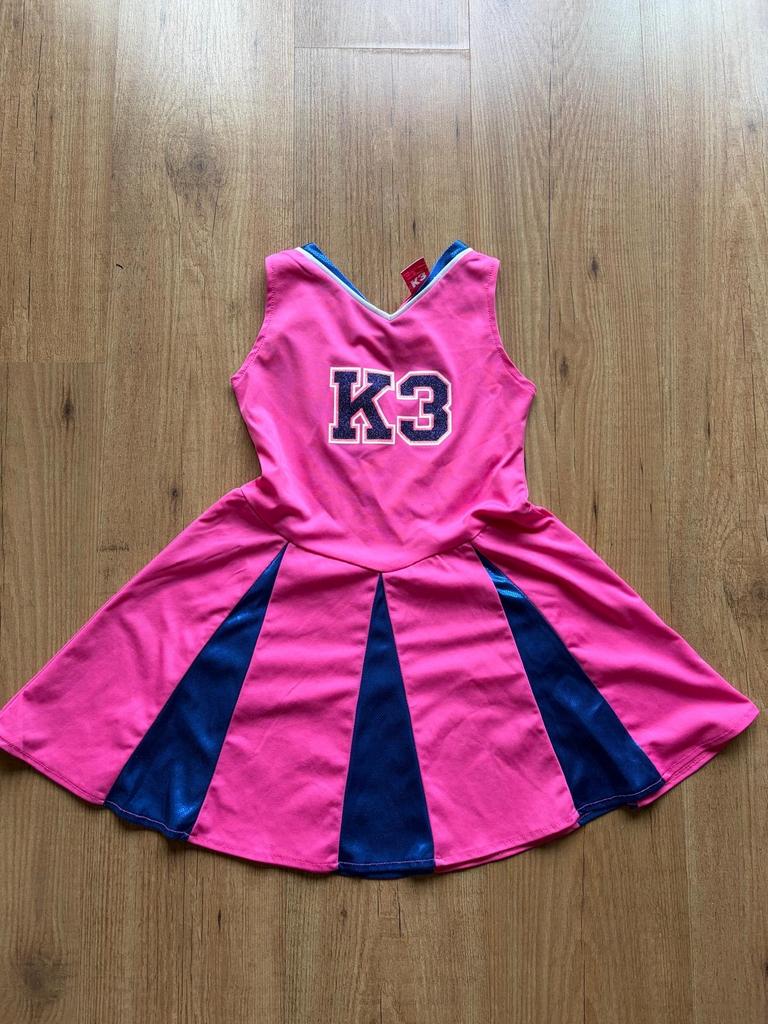 Mooie originele K3 jurk maat 134, Ophalen, Gebruikt, Meisje, Jurk of Rok