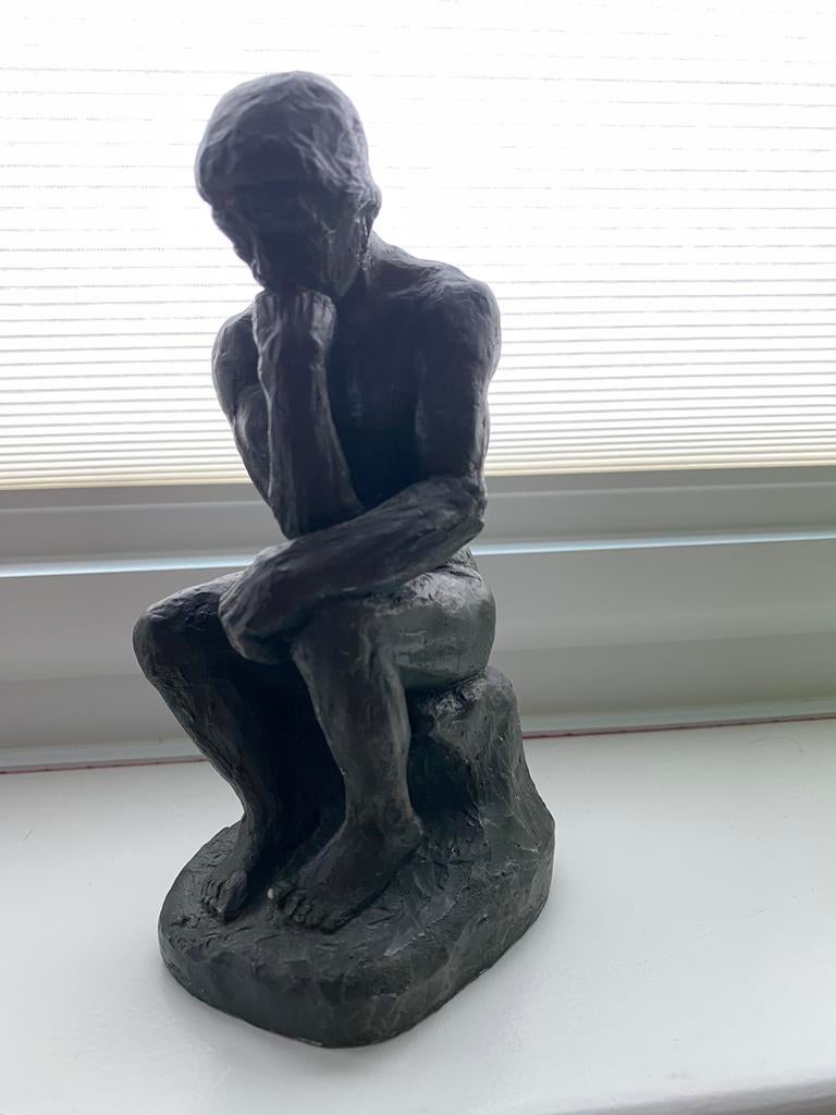 Mooi beeld ‘de Denker’ van Parastone, Ophalen of Verzenden, Zo goed als nieuw