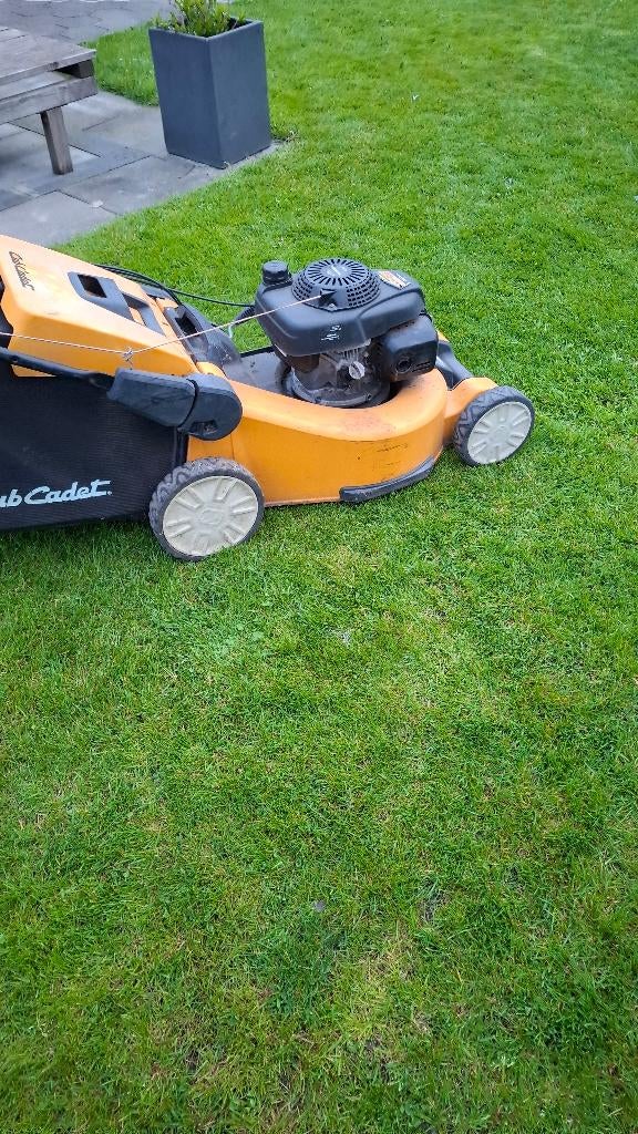 grasmaaimachine, Ophalen, Cirkelmaaier, Gebruikt, Opvangbak