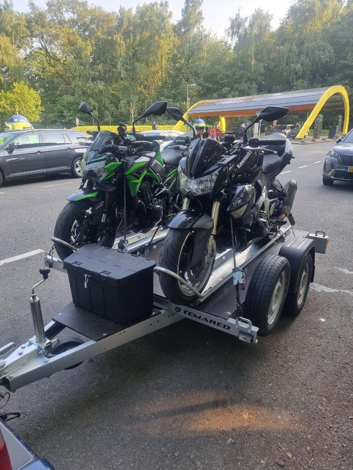 Motoraanhanger, slechts 13 euro per dag!, Diensten en Vakmensen, Verhuur | Auto en Motor, Aanhangwagen