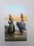 Ansichtkaart Egypte - Native women carrying water from Nile, Ongelopen, Buiten Europa, Voor 1920, Verzenden