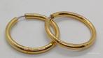 Zilveren creolen oorbellen 925 goud verguld Ti Sento, Sieraden, Tassen en Uiterlijk, Oorbellen, Hangers, Ophalen of Verzenden
