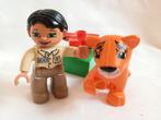 Duplo Ville 5632 dieren verzorger Zoo met tijger welp, Kinderen en Baby's, Speelgoed | Duplo en Lego, Ophalen of Verzenden, Zo goed als nieuw