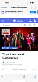 Attractiepark slagharen ticket incl Western Nightmares, Eén persoon