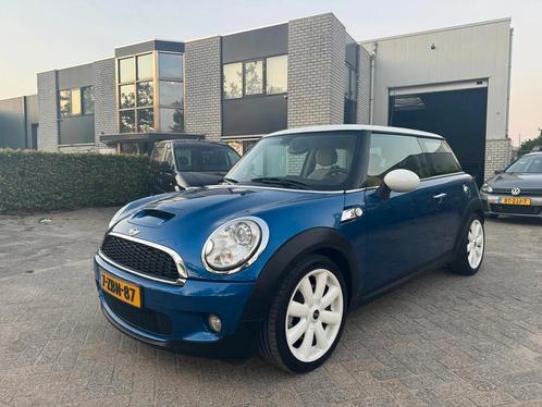 Mini Mini 1.6 Cooper S Automaat Leer, Auto's, Mini, Bedrijf, Te koop, Cooper S, ABS, Airbags, Airconditioning, Alarm, Bluetooth