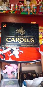 Gouden Carolus plaat reclame Bier, Ophalen of Verzenden, Gebruikt, Reclamebord, Plaat of Schild, Overige merken