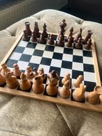 Vintage Houten Schaakspel Ambasador., Hobby en Vrije tijd, Gezelschapsspellen | Bordspellen, Ophalen of Verzenden, Zo goed als nieuw