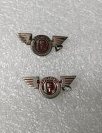 2 brochespelden (1 emaille ) Sportver. RET Rotterdam, Ophalen of Verzenden, Gebruikt, Overige onderwerpen, Speldje of Pin