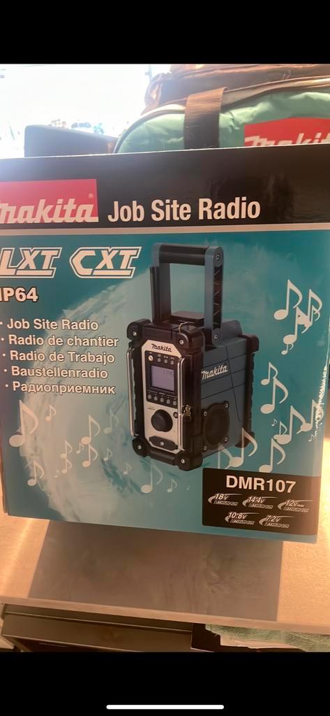 Makita Bouwradio - Nieuw in doos!, Audio, Tv en Foto, Radio's, Nieuw, Bouwradio, Ophalen