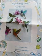 Patroon kolibries, Hobby en Vrije tijd, Vilt, Ophalen of Verzenden, Zo goed als nieuw, Boek of Patroon