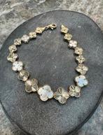 14k Gouden Klavertje Vier Armband, Ophalen of Verzenden, Zo goed als nieuw, Goud