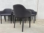 VITRA BOUROULLEC SOFTSHELL ARMCHAIRS, 6X, Stof, Gebruikt, Verzenden, Design