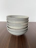 Dipping bowl set grijze bordjes, Ophalen, Keramiek, Overige stijlen, Schaal of Schalen