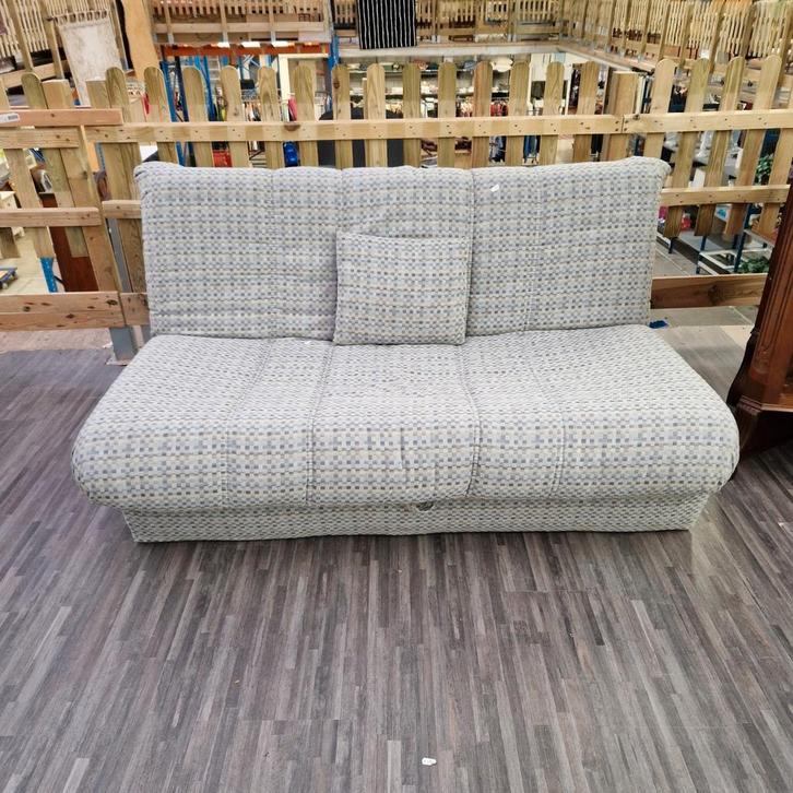 Slaapbank, Huis en Inrichting, Slaapkamer | Matrassen en Bedbodems, Zo goed als nieuw, Tweepersoons, Ophalen