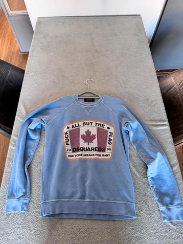Dsquared2 Trui Blauw Maat L beschikbaar voor biedingen