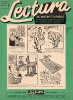 oud tijdschriftje "Lectura"  uit 1957, Ophalen of Verzenden, 1940 tot 1960, Nederland, Tijdschrift