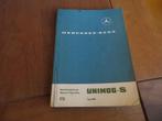 Instructieboek Mercedes-Benz Unimog-S 404 80 PK benzine, Ophalen of Verzenden
