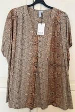 Ciso mooi kwaliteits stetch shirt 56, Kleding | Dames, Verzenden, Nieuw, Shirt of Top