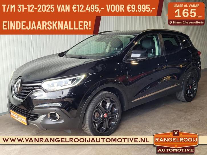 Renault Kadjar 1.2 TCe Extase, trekh., 19" lmv, leer, LED ko, Auto's, Renault, Bedrijf, Te koop, Kadjar, ABS, Achteruitrijcamera