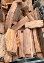 Droog eiken brandhout haardhout kachelhout gratis bezorgd, 6 m³ of meer, Ophalen, Eikenhout, Blokken