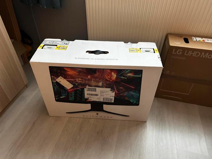 Alienware 24,9’inch gaming monitor 244hz, Computers en Software, Monitoren, Zo goed als nieuw, Ophalen of Verzenden