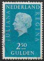 Nederland 1969 956b Juliana 2,50G fluor, Gest, Postzegels en Munten, Postzegels | Nederland, Ophalen of Verzenden, Na 1940, Gestempeld