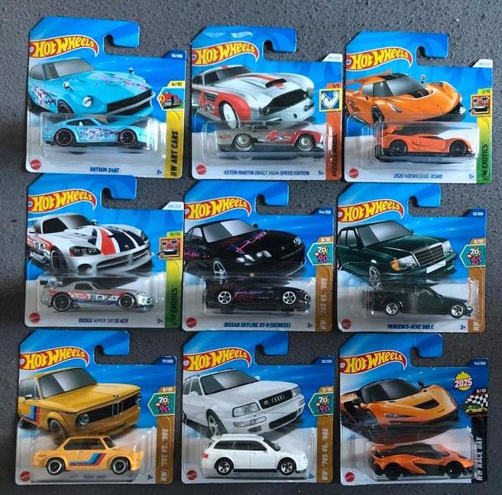 Hot Wheels Collectie - Diverse Modellen, Kinderen en Baby's, Speelgoed | Speelgoedvoertuigen, Nieuw, Ophalen of Verzenden