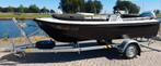 Sloepje gentle 435 + 15pk, Watersport en Boten, Ophalen, 10 tot 30 pk, Zo goed als nieuw, 3 tot 6 meter