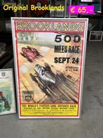 Brooklands race poster, Ophalen, Rechthoekig Staand, Met lijst, Zo goed als nieuw